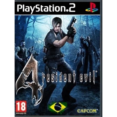 Resident Evil 4 Dublado e Legendado em Português PS2 jogo Patchs REPRO