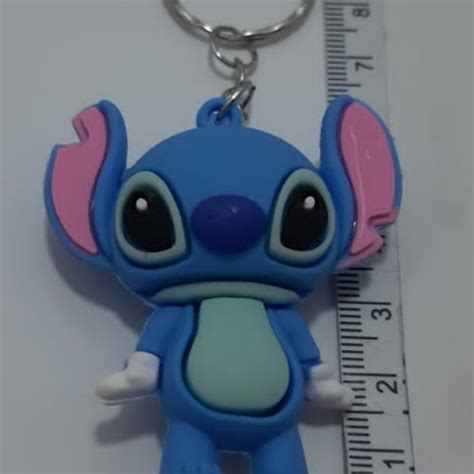 Chaveiro Lilo Stitch Emborrachado Pct 2 Unidades Elo7