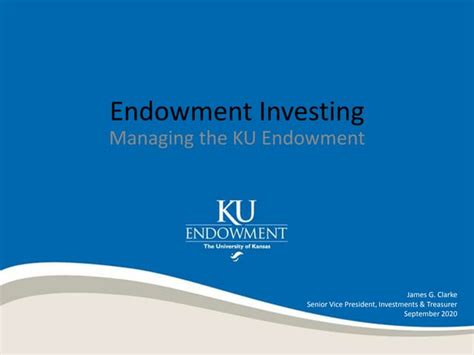 Endowment Investing Sept 2020 Ppt