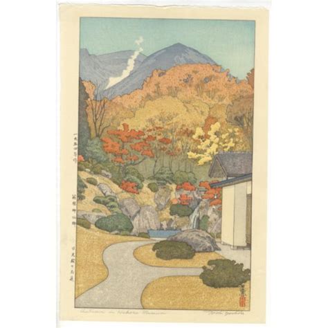 Toshi Yoshida Autumn In Hakone Museum