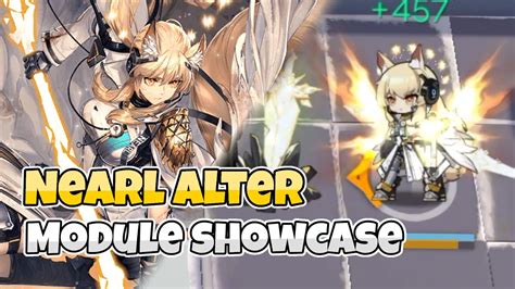 Nearl Alter Module Showcase On Bosses Arknights CN YouTube