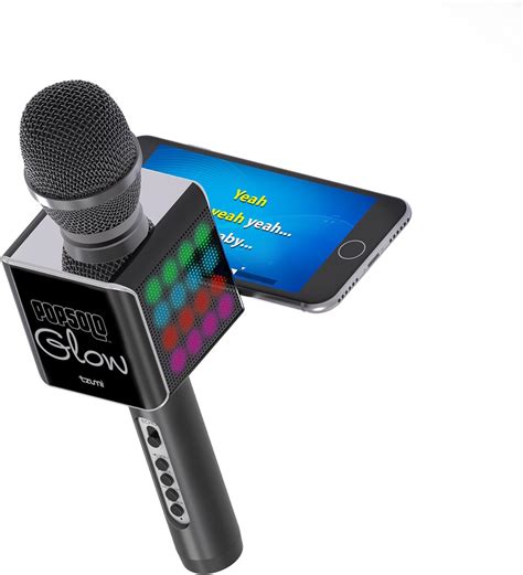 Amazon Tzumi Popsolo Rechargeable Bluetooth Karaoke Microphone