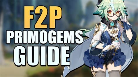 How To Farm Primogems Free To Play Guide Tips Tricks Genshin