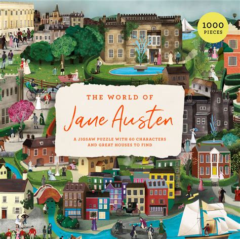 World Of Jane Austen Jigsaw Puzzle Pieces Laurence King