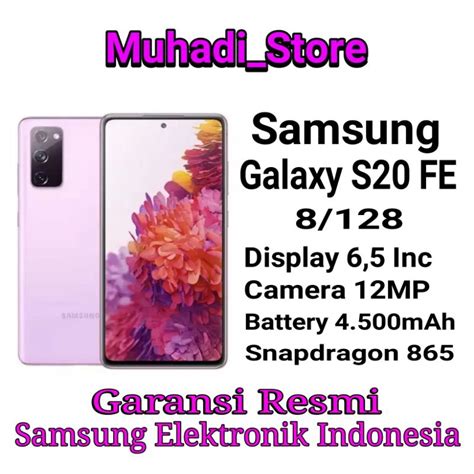 Jual Samsung Galaxy S20 Fe 8128 Snapdragon 865 Garansi Resmi Shopee Indonesia