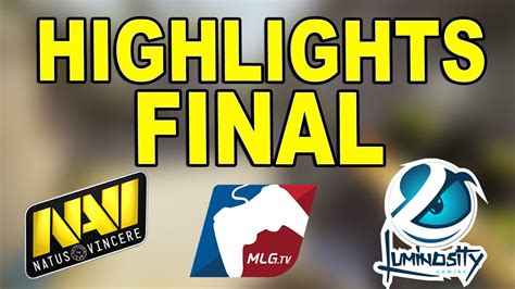 Navi Vs Luminosity Full Game Highlights Mlg Columbus Final Cs