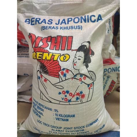 Jual Beras Jepang Japonica Oishi Bento Kg Shopee Indonesia