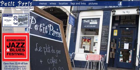 PETIT PARIS RESTAURANT – Edinburgh