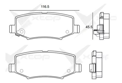 Balatas Delanteras Jeep Wrangler 2007 2017 Xtop Cerámica Envío gratis