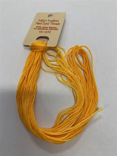 hand dyed threads  cross stitch