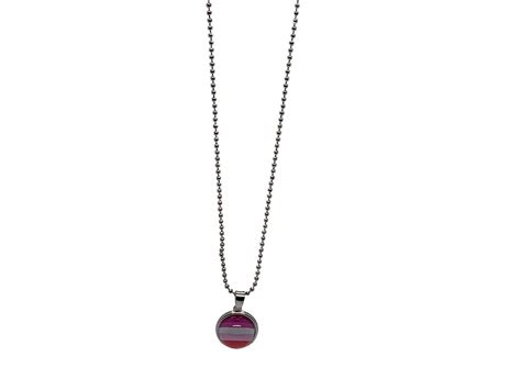 Necklace Pride Lesbian Flag Pendant Cybershop Australia