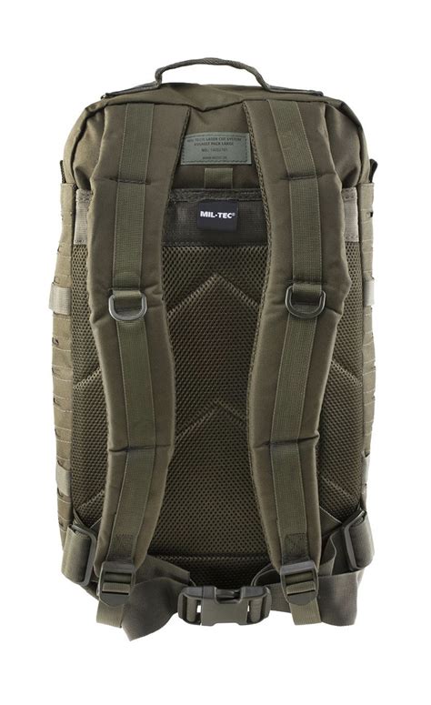 Mil Tec Large Assault Pack Laser Cut Olive