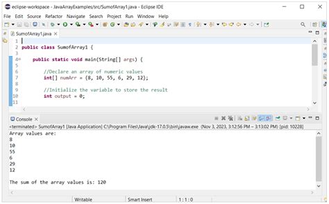 Calculating The Sum Of An Array In Java Linux Consultant