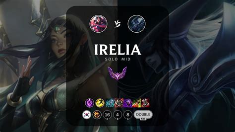 Irelia Mid Vs Lissandra KR Master Patch 12 22 YouTube