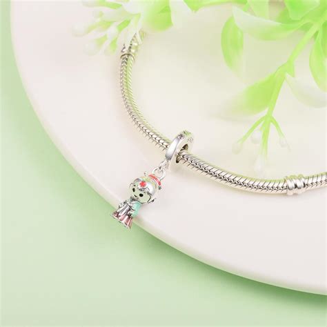 Cheap Fits Europe Bracelet 925 Sterling Silver Korean Doll Hanbok