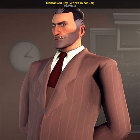 Unmasked Spy Works In Casual Team Fortress 2 Mods