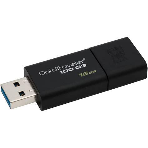 Original Kingston Datatraveler 100 G3 16gb Usb 30 Flash Drive Dt100g3