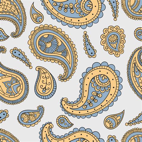 Paisley Background Pattern Seamless Free Stock Photo Public Domain