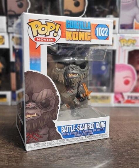 Battle Scarred Kong Godzilla Vs Kong Funko Pop Movies Ebay