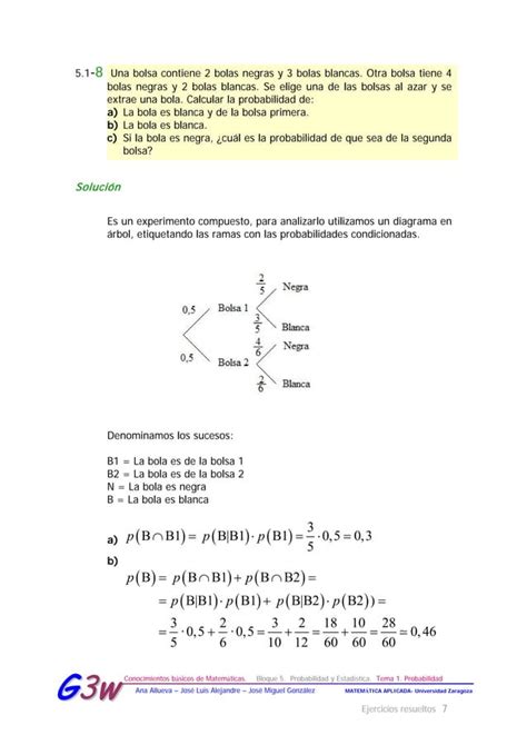 Probabilidad Y Estad Stica Ejercicios Resueltos Pdf