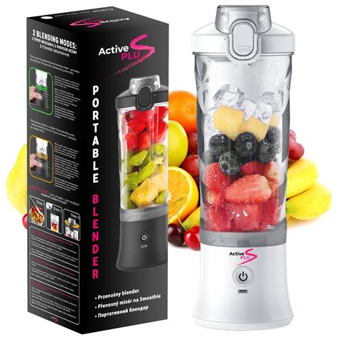 BEZPRZEWODOWY PRZENOŚNY BLENDER TURYSTYCZNY 600ML Sklep Opinie Cena