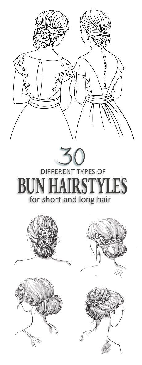 30 Different Bun Hairstyles That Are Easy To Make Bun Hairstyles