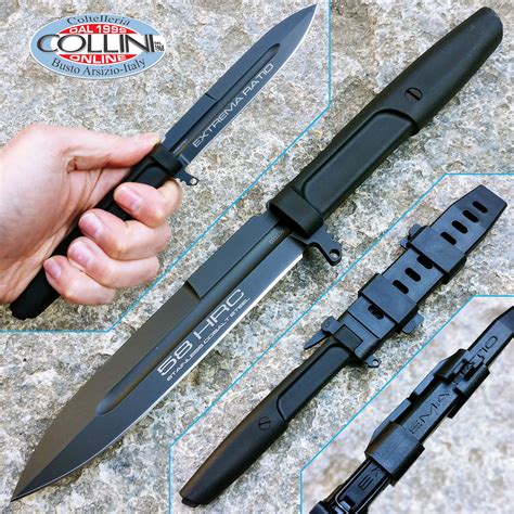 Extremaratio Requiem Black Tactical Knife