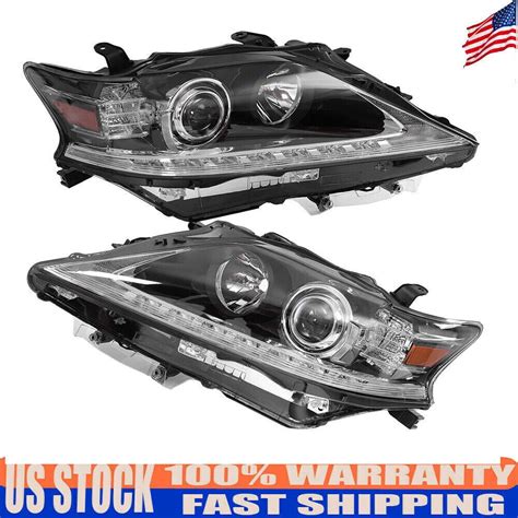 LED Halogen Headlights Assembly For 2013 2014 2015 Lexus RX350 450H