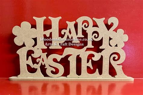 Happy Easter Sign Wooden Blanks Onlinewooden Blanks Online