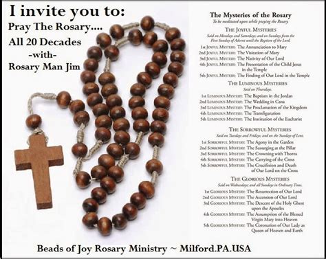 Beads Of Joy By Rosarymanjim Decade Rosary Devotion