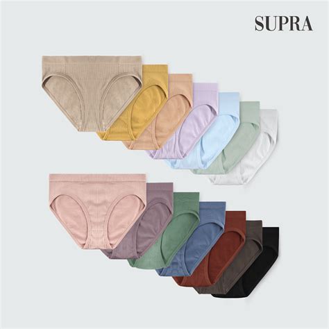 Bella Underwear By SupraSports Ribbed Seamless Bikini Underwear Lazada PH