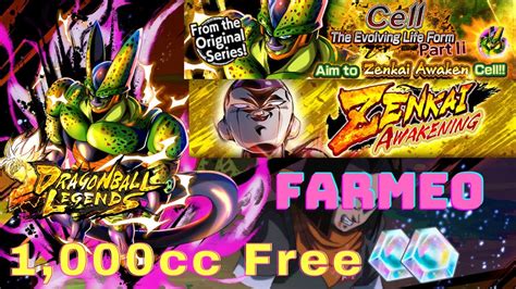 AL FIN UN EVENTO NUEVO ZENKAI A CELL 1 000CC GRATIS COMO OBTENERLO Y