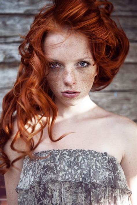 Anastasia Fursova Red Hair Freckles Beautiful Hair Redhead Girl