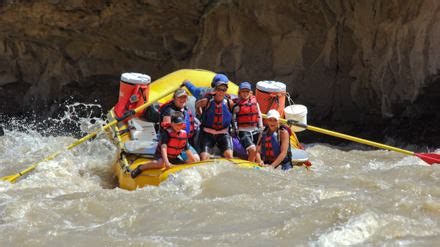 Whitewater rafting levels and classifications