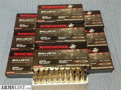 Armslist For Sale Winchester Ballistic Silvertip Wsm Grain