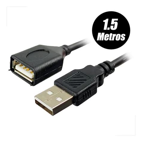 Cabo Usb Extens O Macho X F Mea Usb Metros