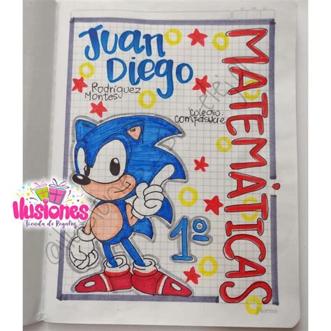 Marcado Sonic Cuadernos Creativos Marcas De Cuadernos Caratulas The