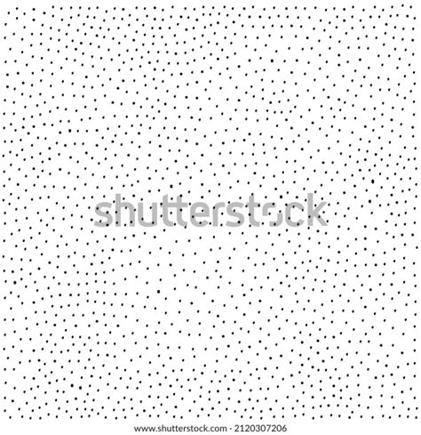 Vector Illustration Seamless Black Dot Pattern Stock Vector Royalty