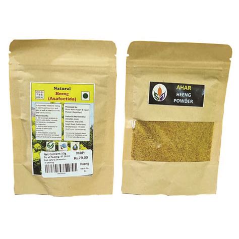 Ahar Organic Organic Natural Heeng G Swarna Ahar