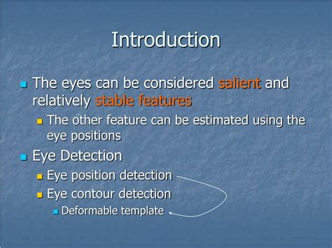 Ppt Iris Detection Using Intensity And Edge Information Powerpoint