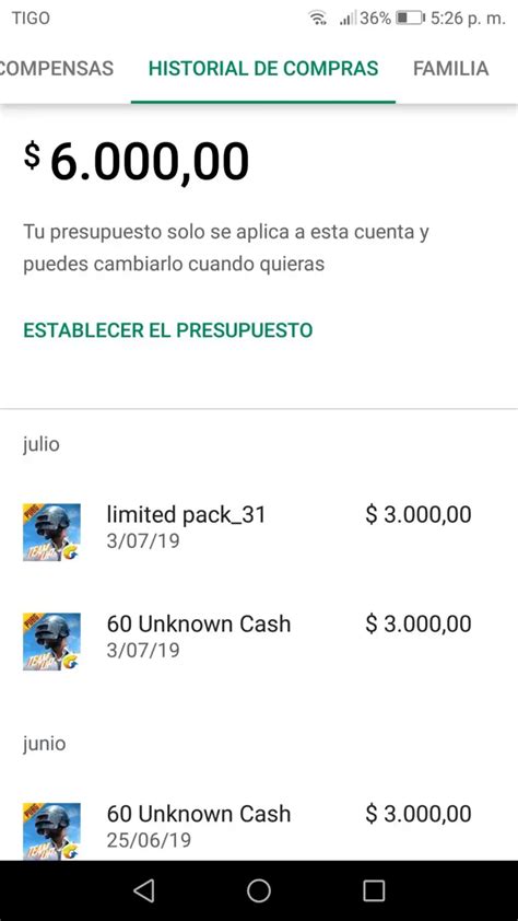 Qué pasa si aparece una compra de Google Play en mi tarjeta Haras