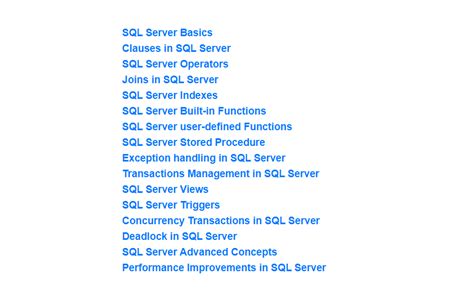 Sql Server Tutorial For Beginners And Professionals Dot Net Tutorials