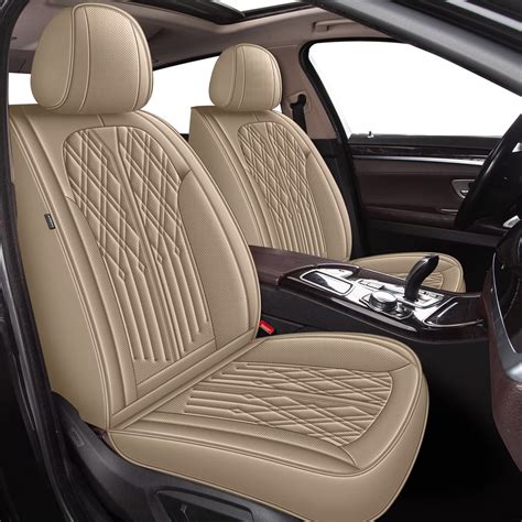 Aomsazto Front Seat Covers Fit For Toyota Venza Leather