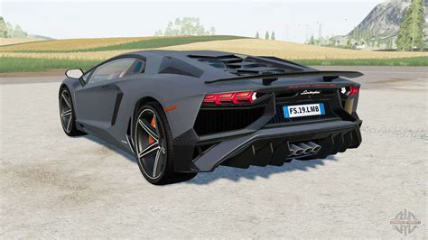 Lamborghini Aventador LP 750 4 SV LB834 201ƽ für Farming Simulator 2017