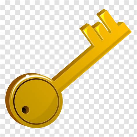 Gold Clip Art - Artworks - Key Transparent PNG