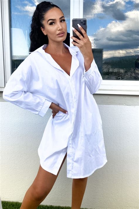 Style Robe Chemise Blanche Dresses Images