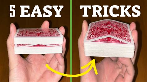 5 Easy Beginner Card Tricks You Can Do Youtube