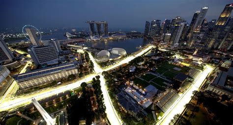 Así Es El Circuito Urbano De Marina Bay Relevo