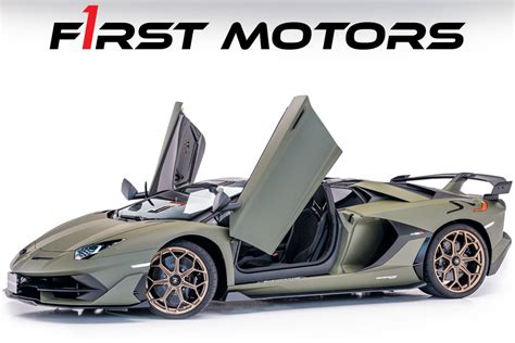 2022 LAMBORGHINI AVENTADOR SVJ ROADSTER - F1rst Motors - United Arab Emirates - For sale on ...