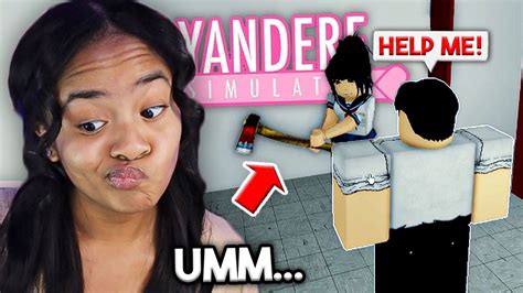 Roblox YANDERE SIMULATOR BLOODGENE BETA YouTube